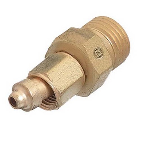 Western Enterprises WES106 Hose Adapter, 1-1/2 in Hose Length, Brass